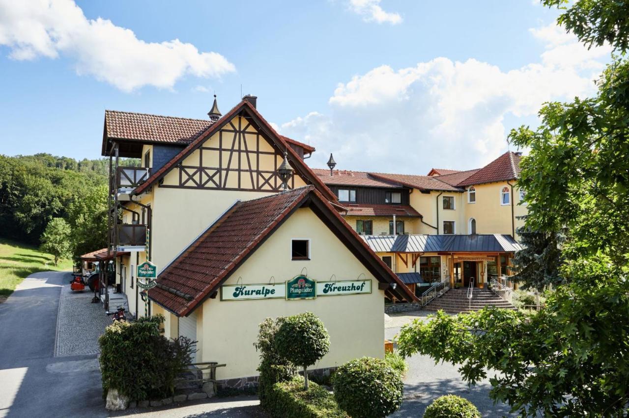 Landhotel Kuralpe Kreuzhof Lautertal  외부 사진